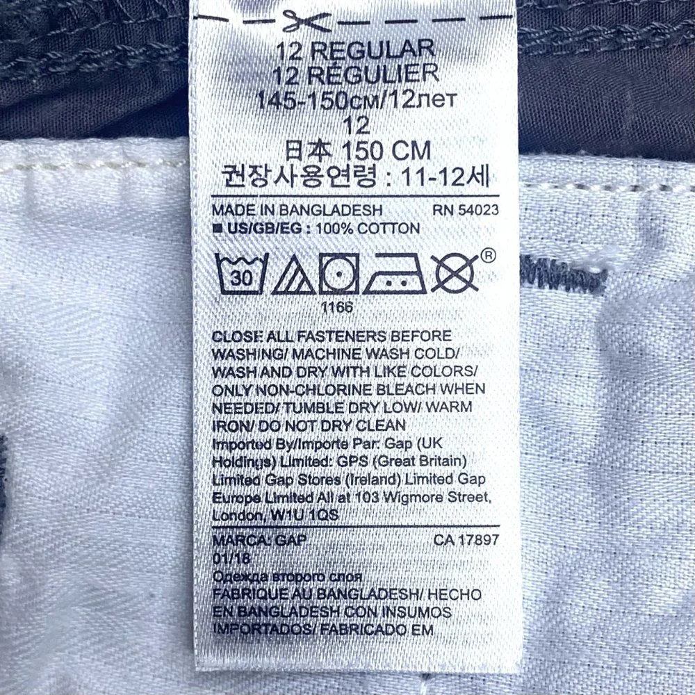 Gap Solar System Theme Boys Gray Shorts with Adjustable Waist